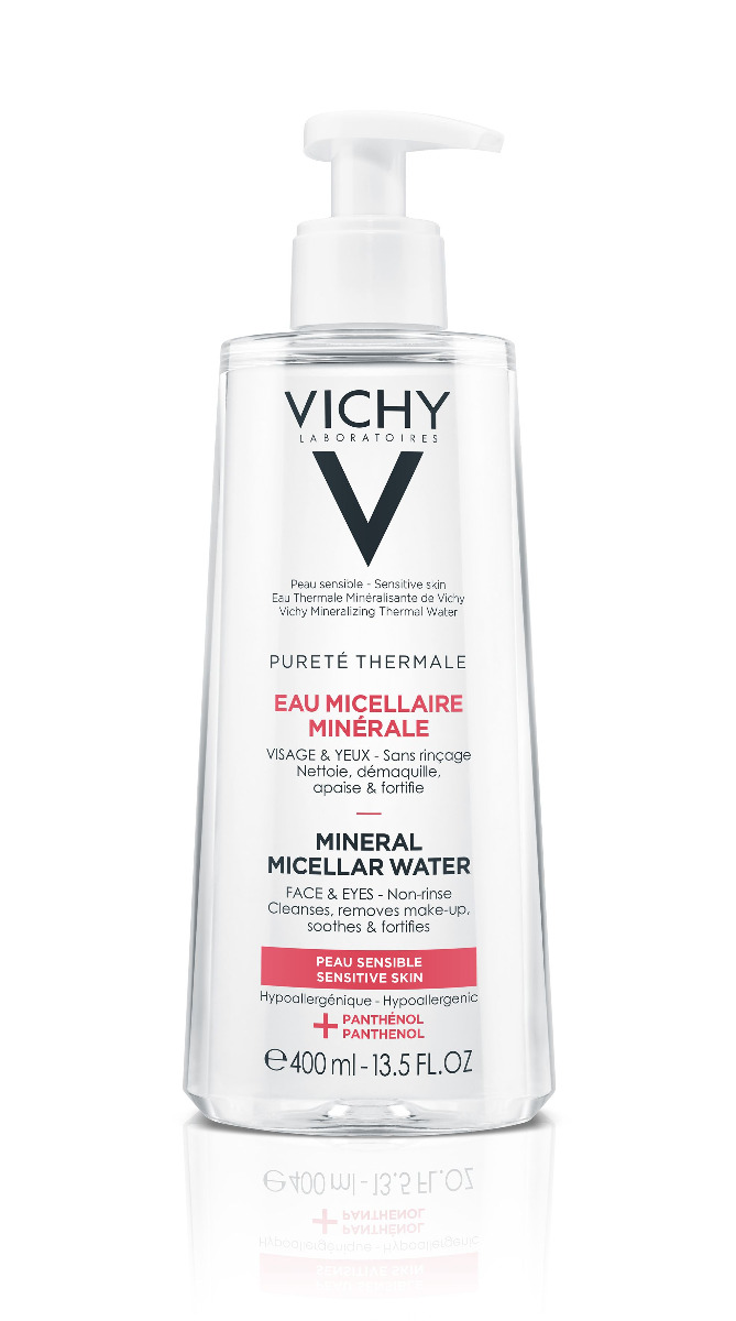 Vichy Pureté thermale Minerální micelární voda pro citlivou pleť 400 ml Vichy