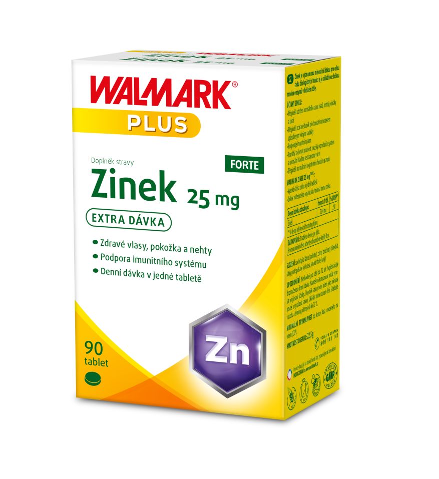Walmark Zinek Forte 25 mg 90 tablet Walmark