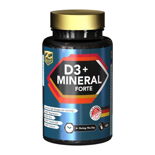 Z-KONZEPT D3 + Mineral Forte 60 kapslí Z-KONZEPT
