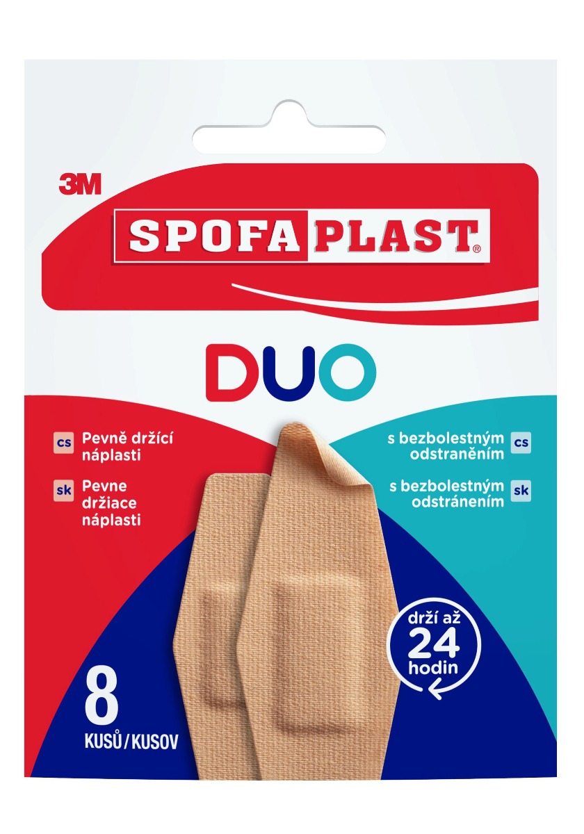 3M Spofaplast 612 DUO náplasti obálka 8 ks 3M