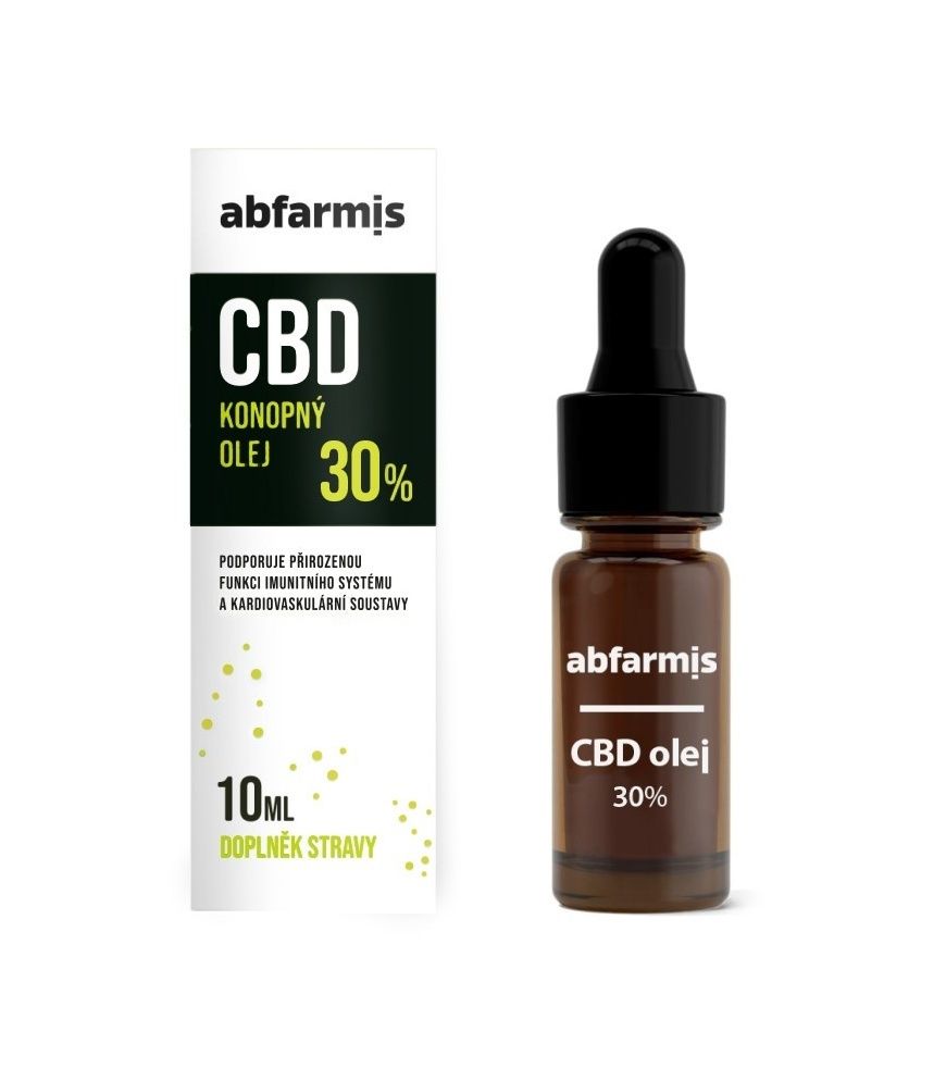 Abfarmis CBD Konopný olej 30% 10 ml Abfarmis