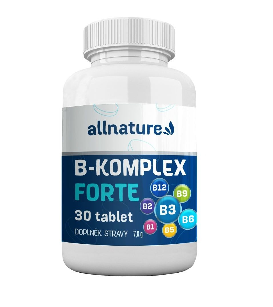 Allnature B-komplex Forte 30 tablet Allnature