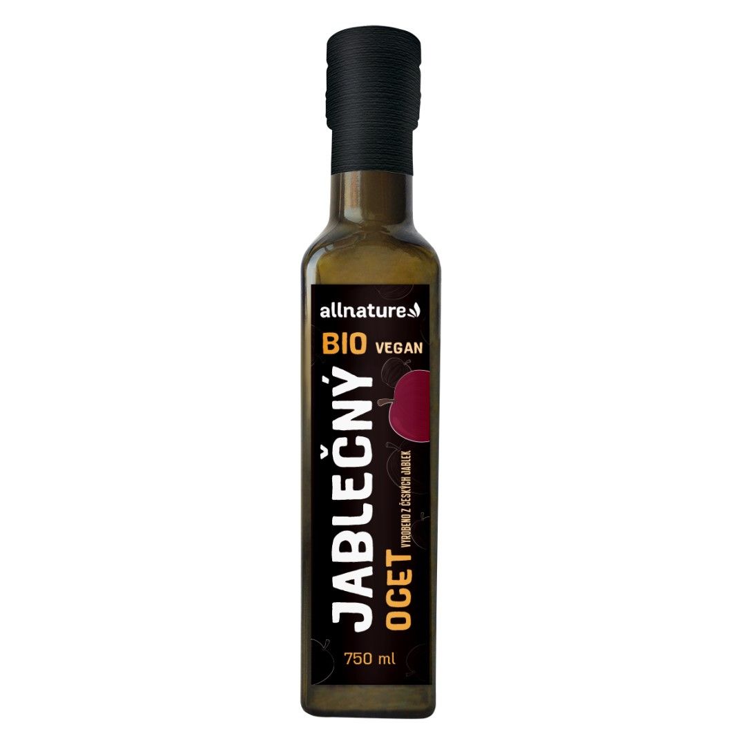 Allnature Jablečný ocet BIO 750 ml Allnature