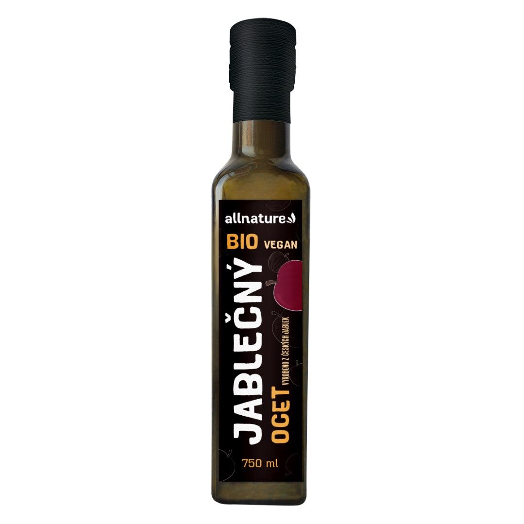 Allnature Jablečný ocet BIO 750 ml Allnature