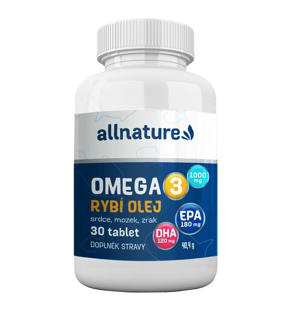 Allnature Omega 3 30 tobolek Allnature