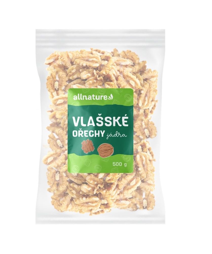 Allnature Vlašské ořechy jádra 500 g Allnature