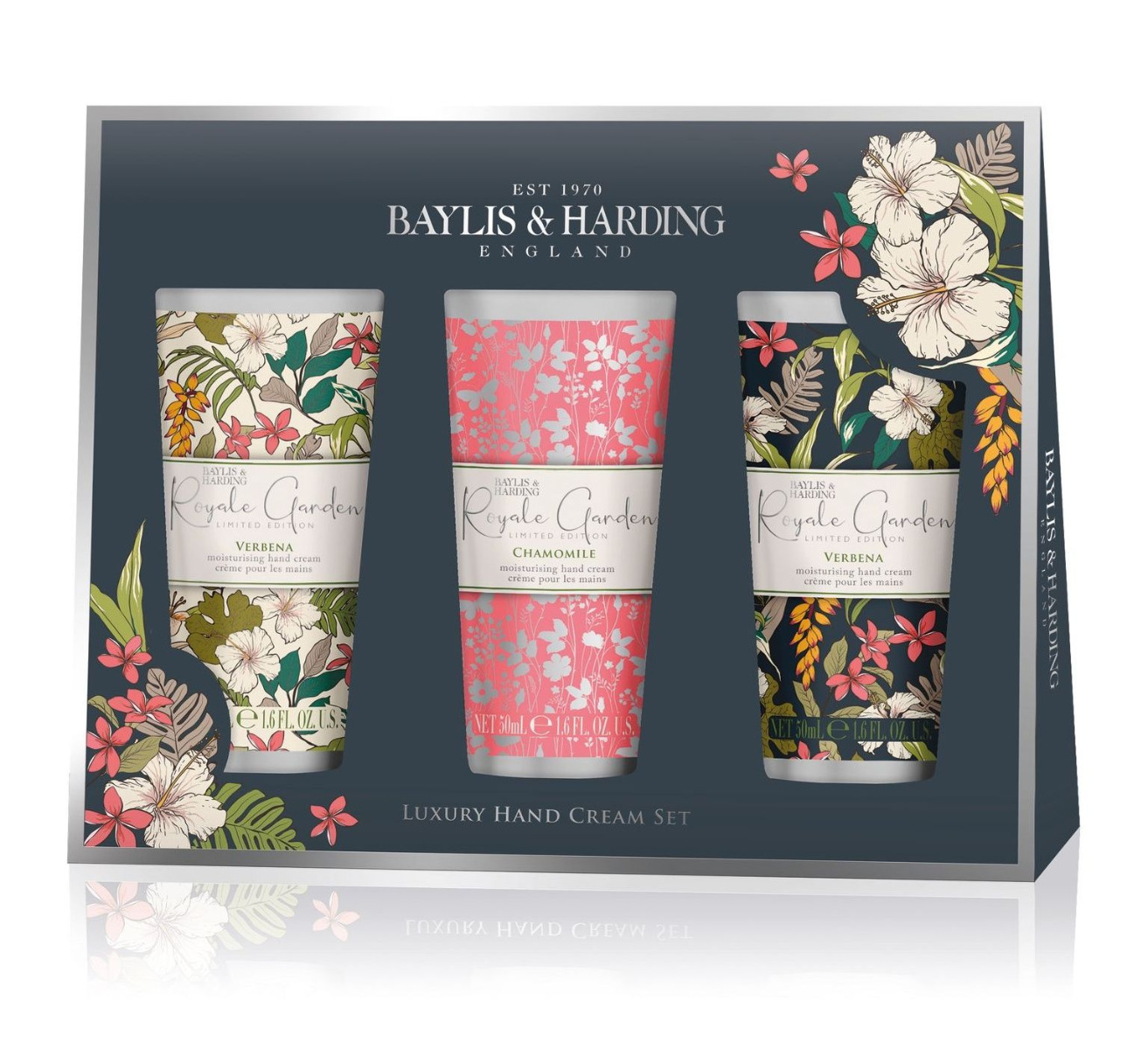 Baylis & Harding Dárková sada krémů na ruce Verbena & Chamomile 3 ks Baylis & Harding