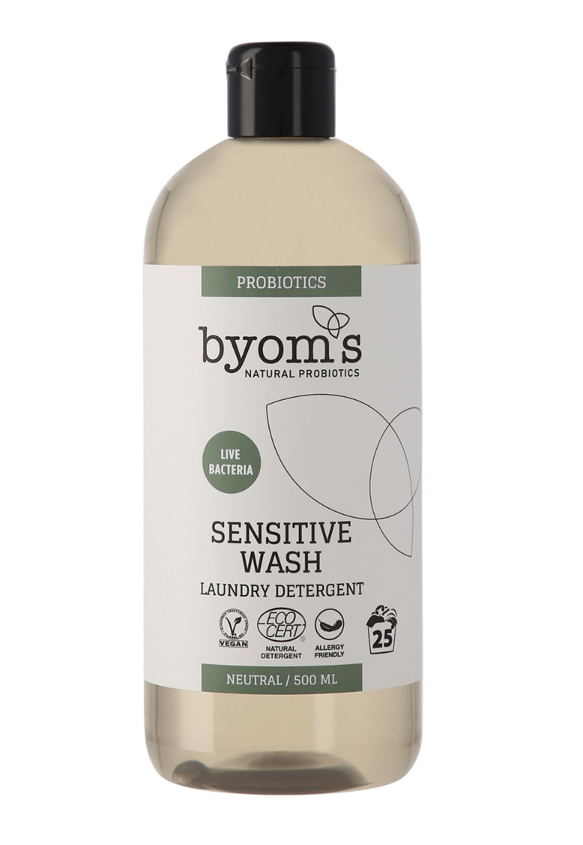 Byoms Probiotický prací gel Sensitive 500 ml Byoms