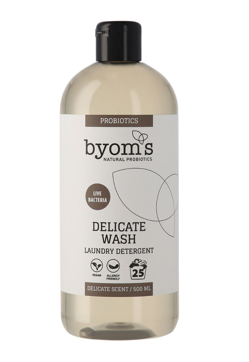 Byoms Probiotický prací gel na jemné prádlo 500 ml Byoms