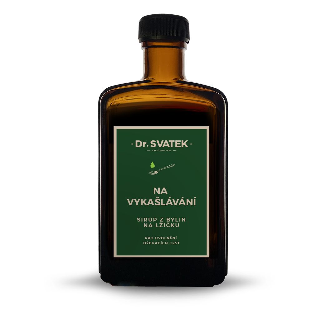 Dr. Svatek Sirup z bylin NA VYKAŠLÁVÁNÍ 250 ml Dr. Svatek