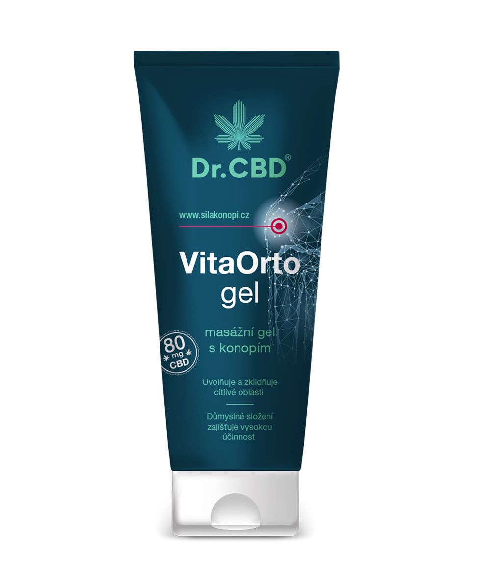 Dr.CBD VitaOrto masážní gel 150 ml Dr.CBD