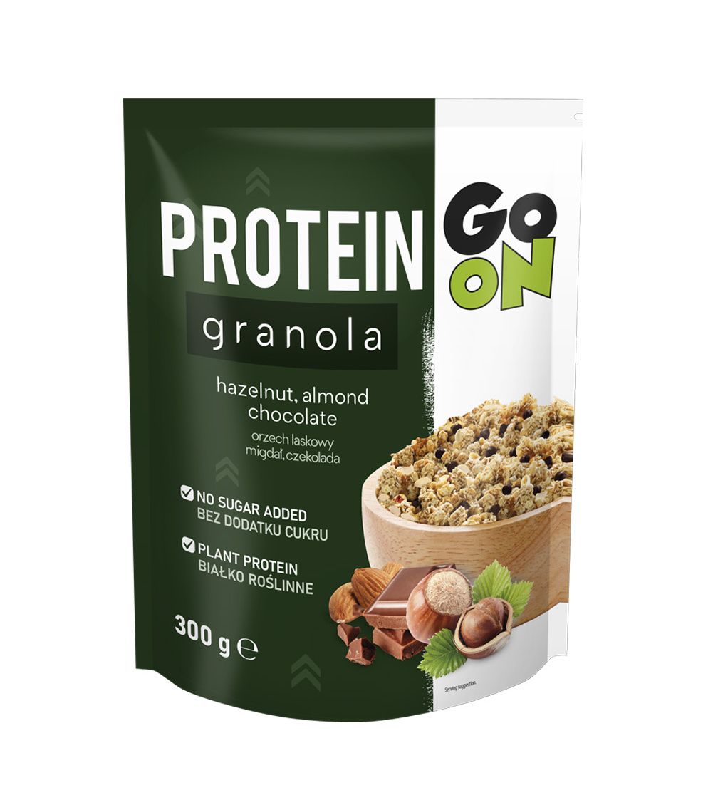 GO ON! Proteinová granola s čokoládou a ořechy 300 g GO ON!