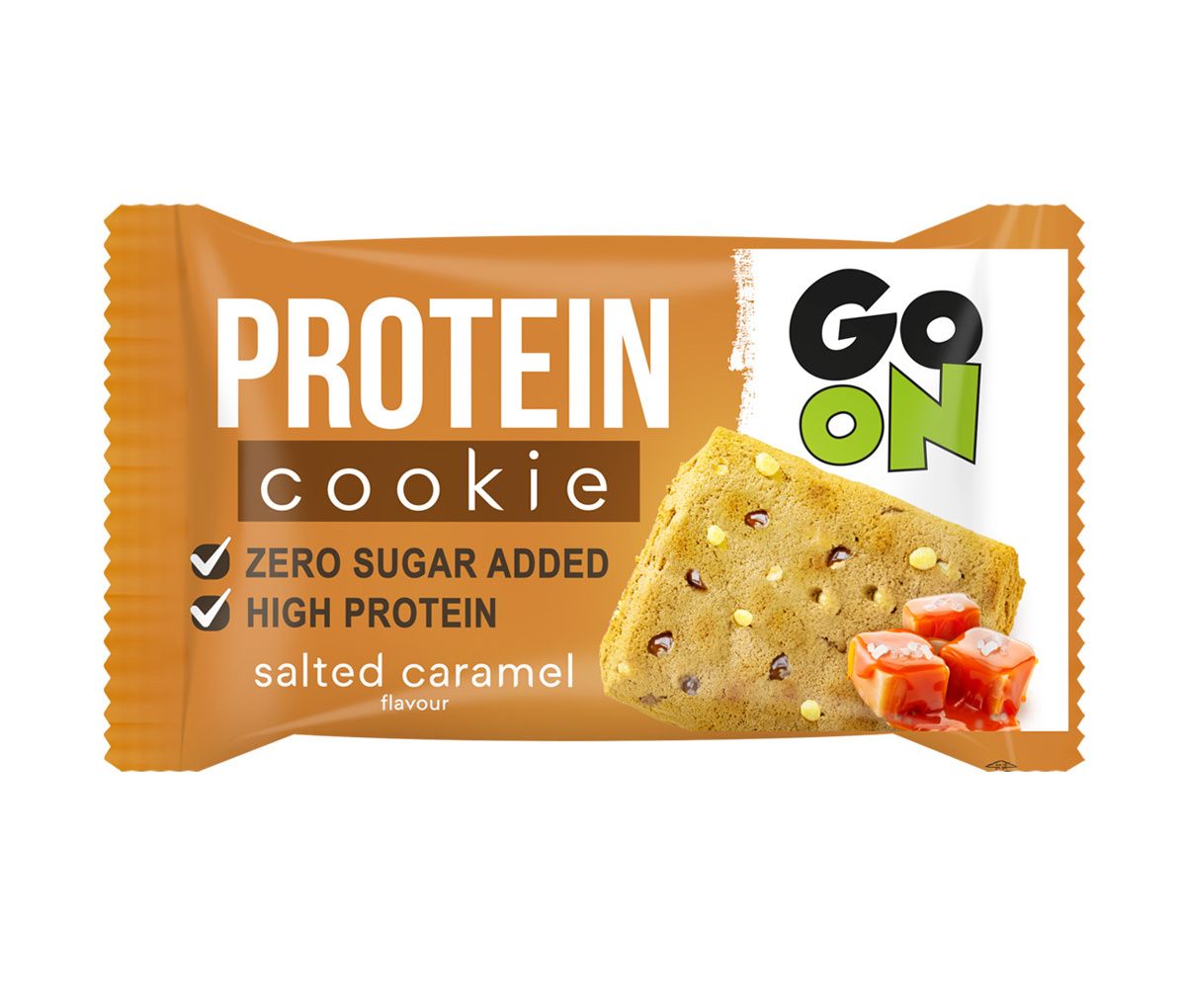 GO ON! Proteinová sušenka slaný karamel 50 g GO ON!