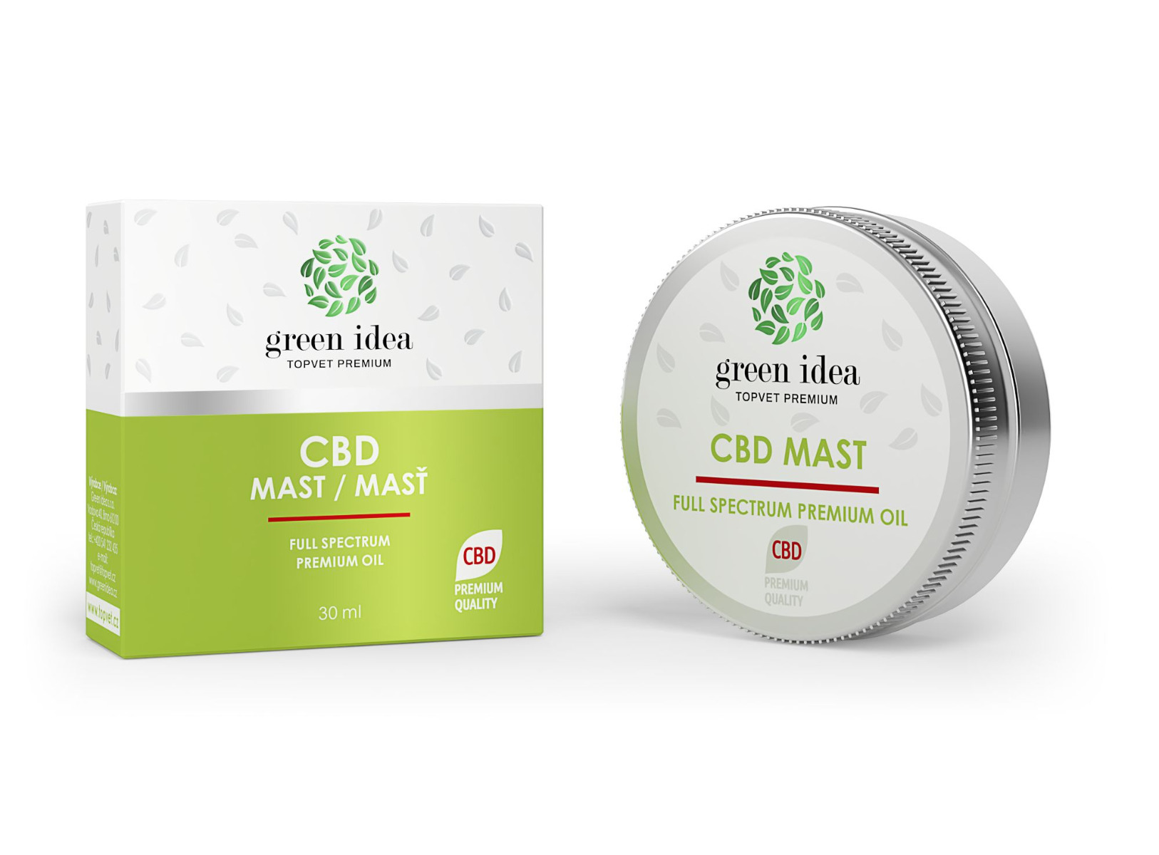 Green idea CBD mast 30 ml Green idea