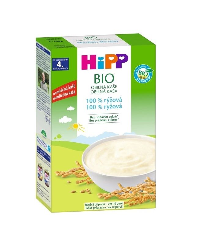 Hipp BIO Obilná kaše 100% rýžová 200 g Hipp