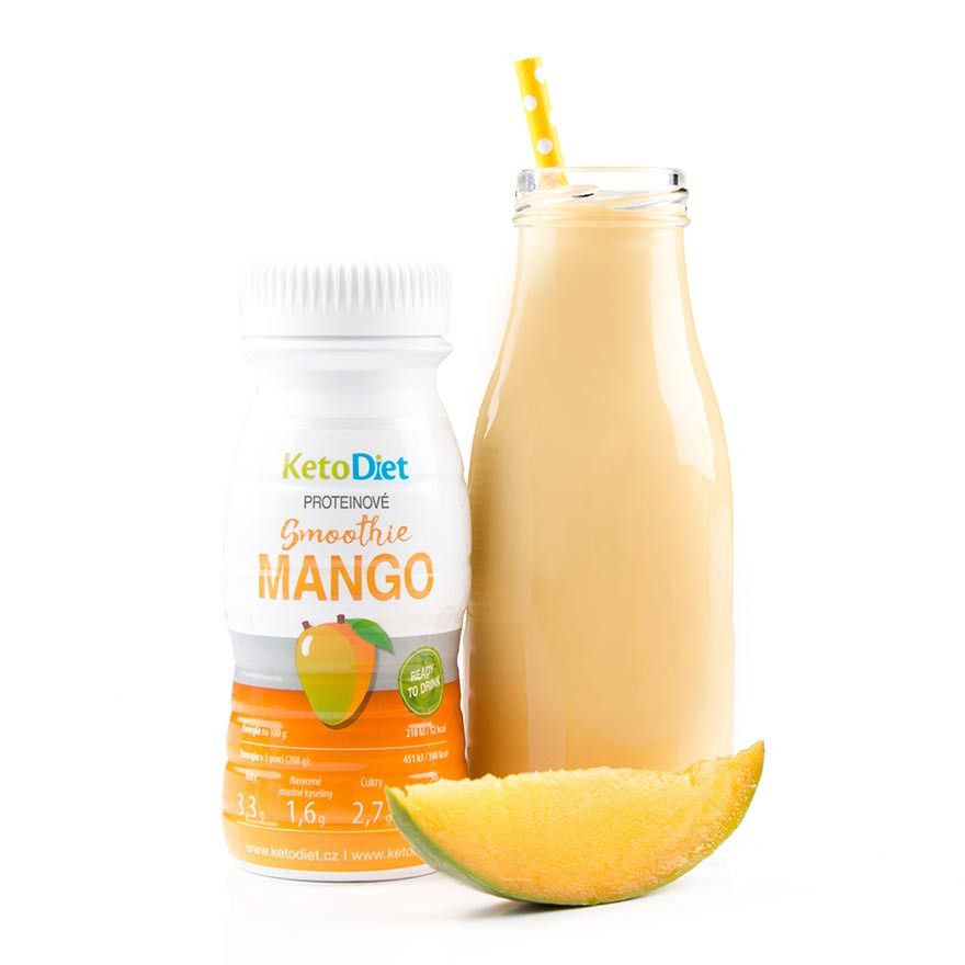 KetoDiet Proteinové smoothie Mango 200 ml KetoDiet