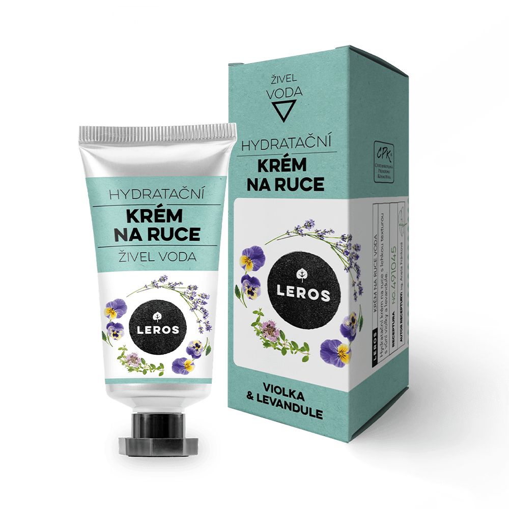 Leros Živel Voda krém na ruce 30 ml Leros