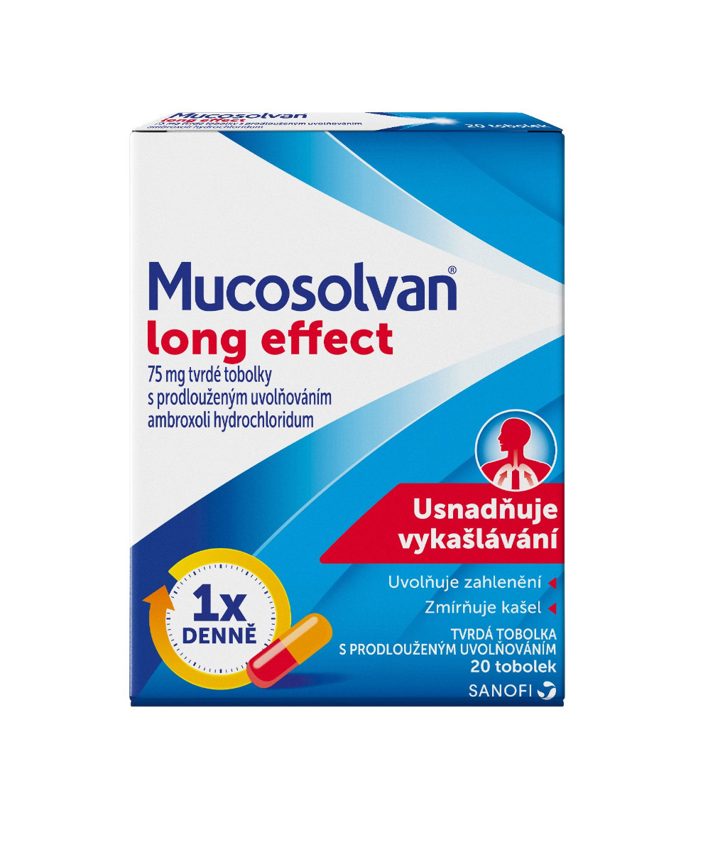 Mucosolvan Long Effect 75 mg 20 tobolek Mucosolvan