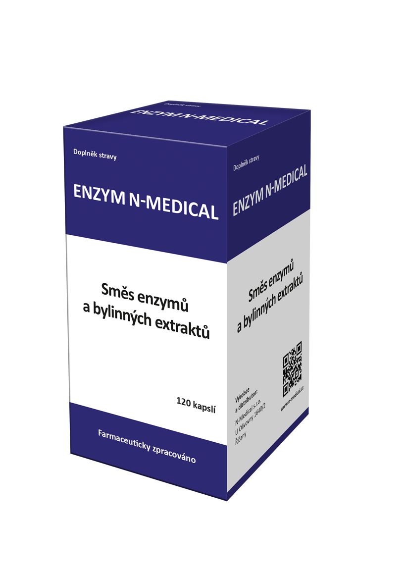 N-Medical Enzym 120 kapslí N-Medical