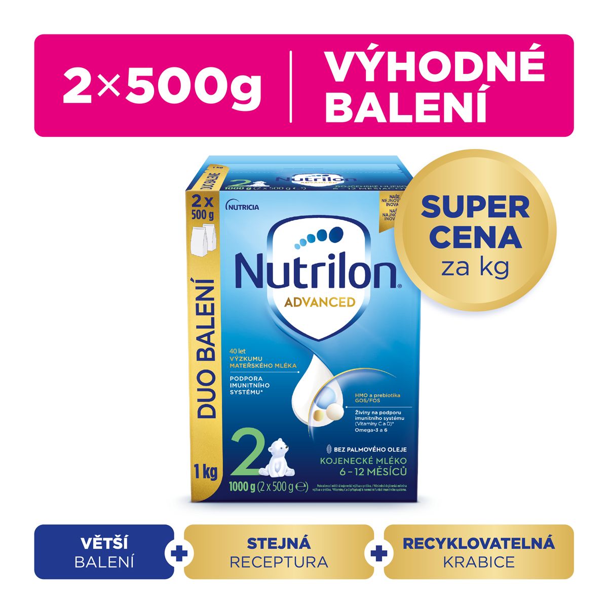 Nutrilon Advanced 2 1000 g Nutrilon