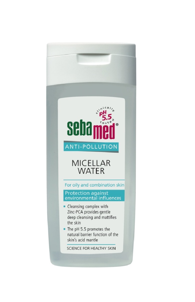 Sebamed Anti-pollution Micelární voda pro mastnou a smíšenou pleť 200 ml Sebamed