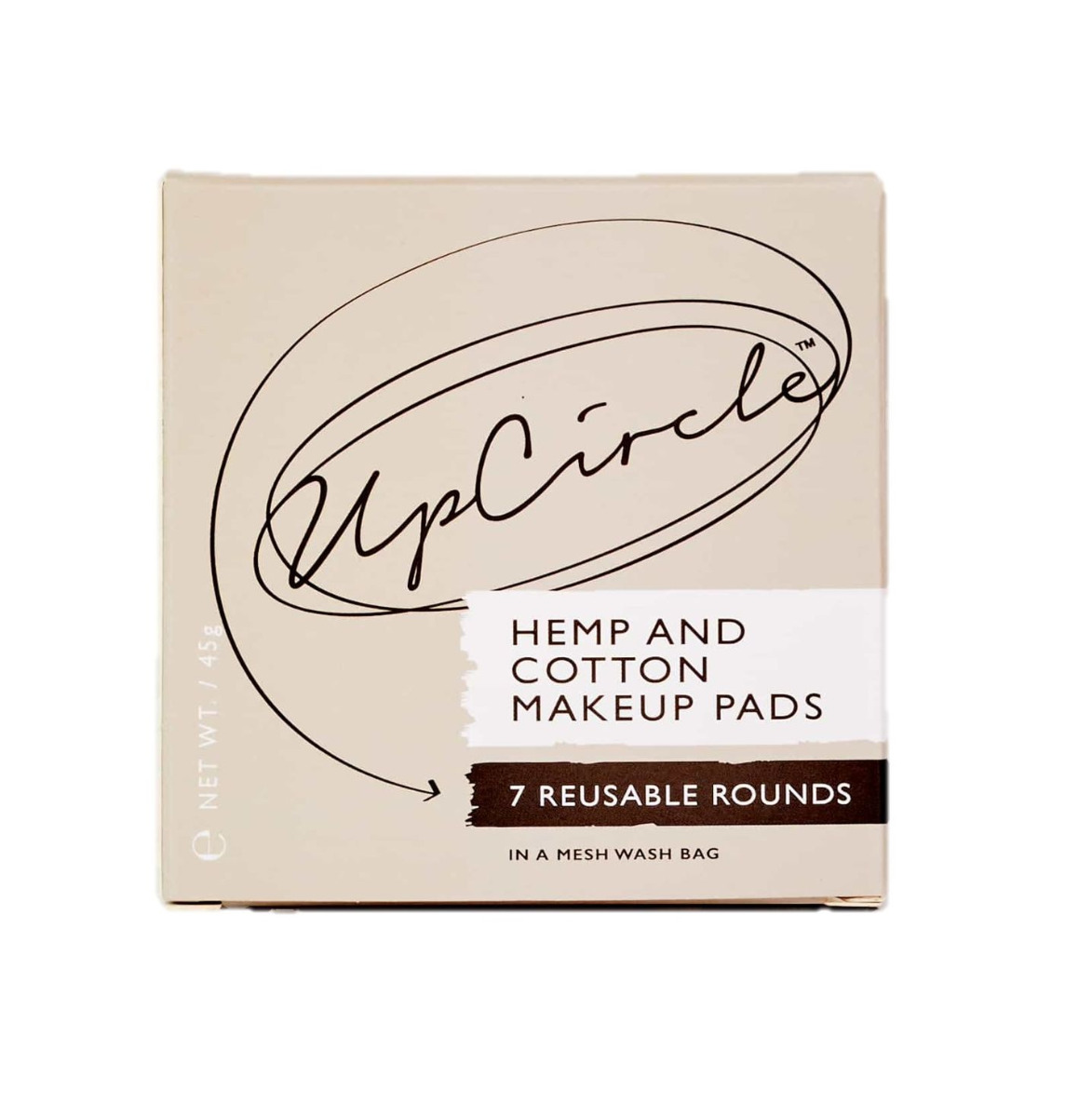 UpCircle Hemp&Cotton Make Up Pads bavlněné tampony 7 ks UpCircle