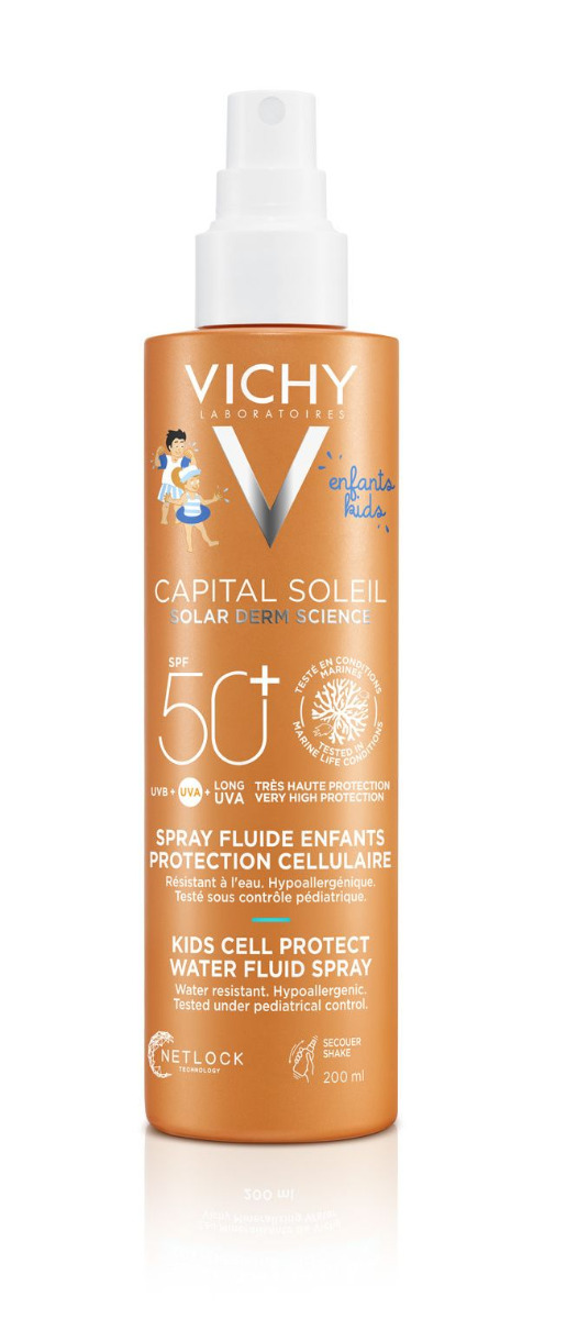 Vichy Capital Soleil Fluidní sprej pro děti SPF50+ 200 ml Vichy