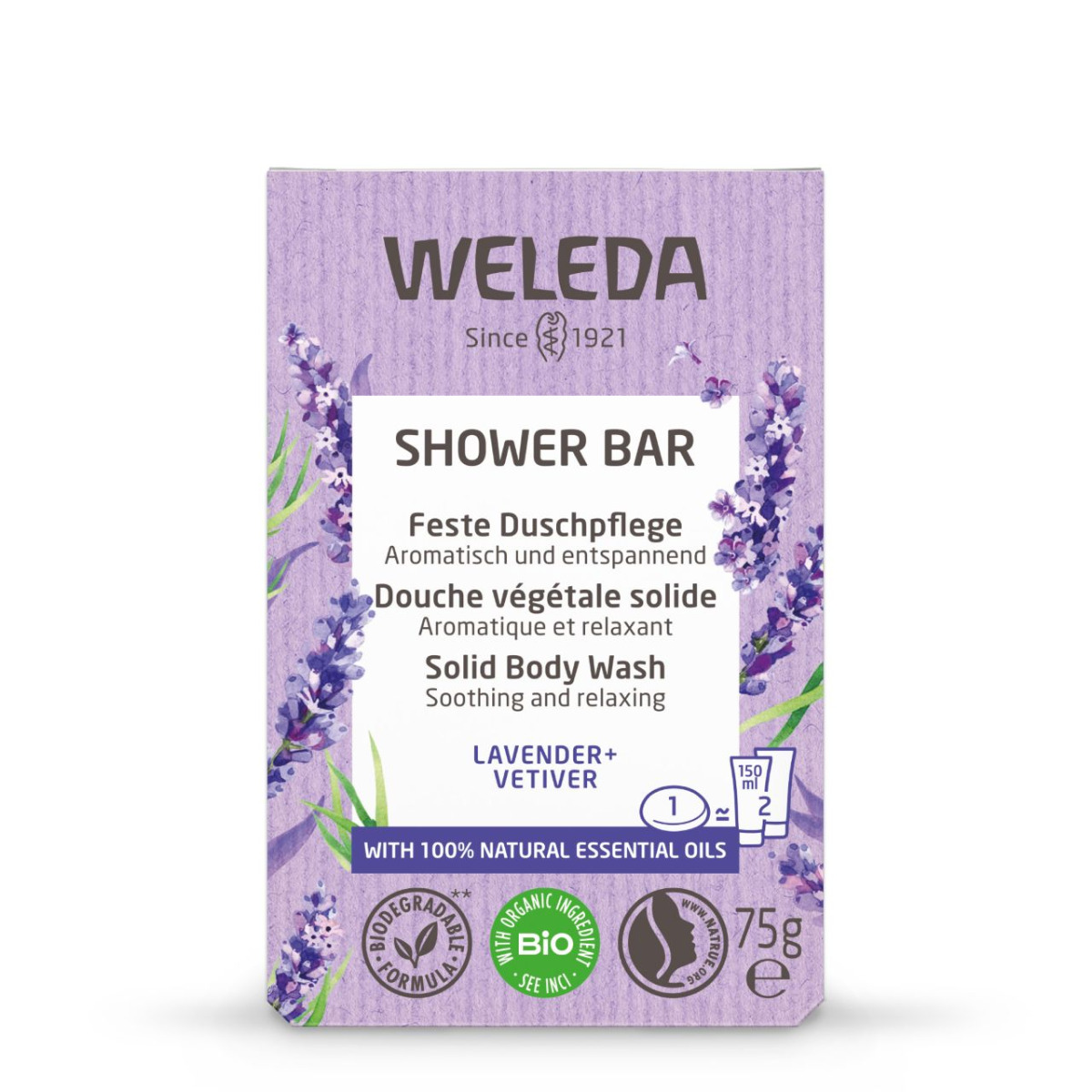 Weleda Levandulové relaxační mýdlo 75 g Weleda