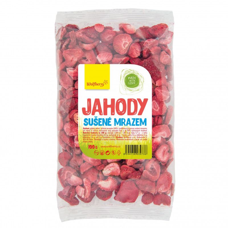 Wolfberry Jahody lyofilizované 100 g Wolfberry