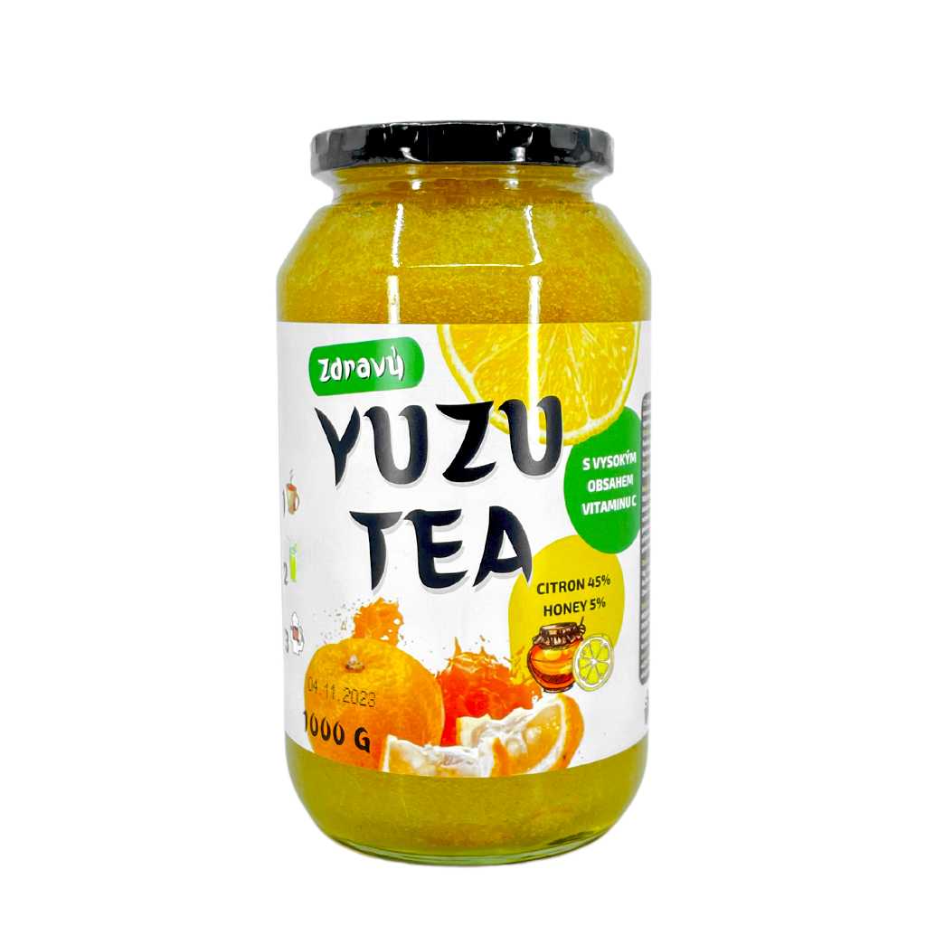 YuzuYuzu Zdravý Yuzu Tea 1000 g YuzuYuzu