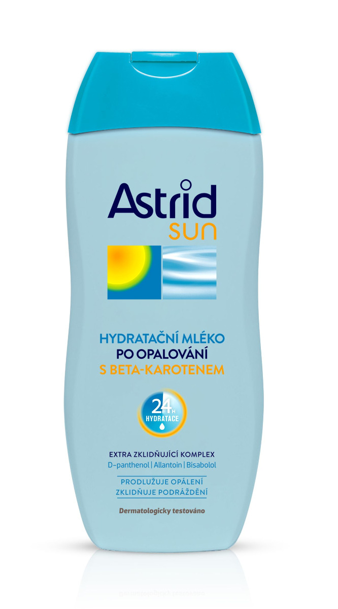 Astrid SUN Hydratační mléko po opalování s beta-karotenem 200 ml Astrid