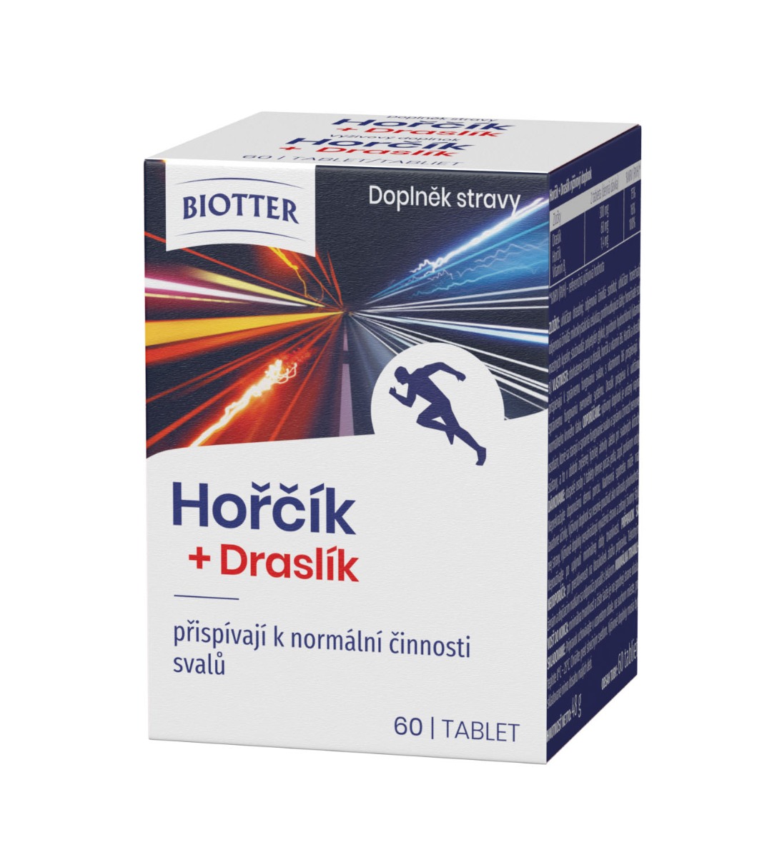 Biotter Hořčík + Draslík 60 tablet Biotter