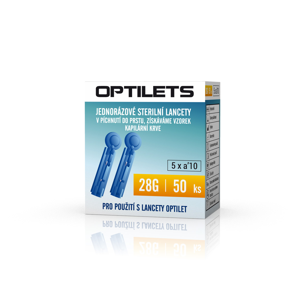 Biotter OPTILETS jednorázové lancety 50 ks Biotter