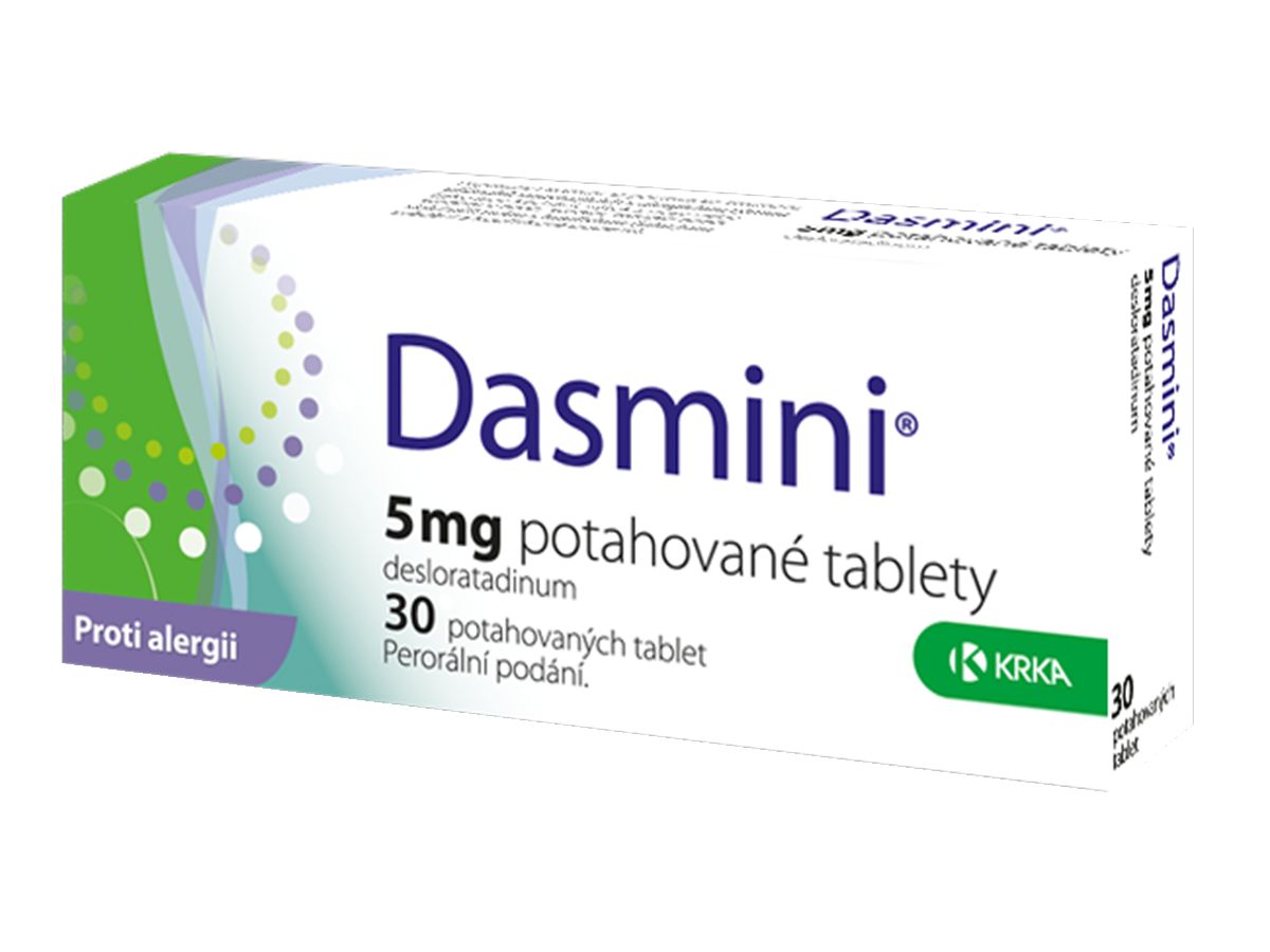 Dasmini 5 mg 30 potahovaných tablet Dasmini