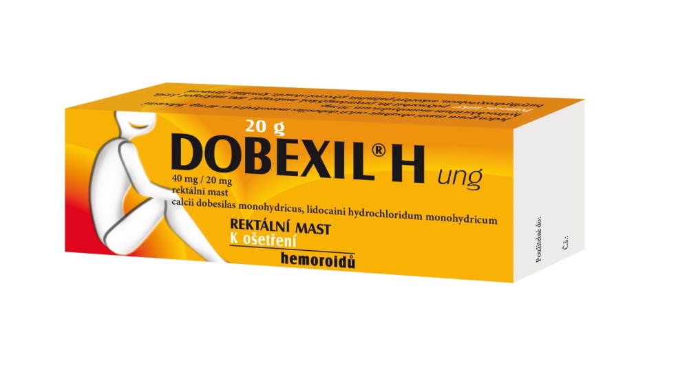 Dobexil H rektální mast 20 g Dobexil H