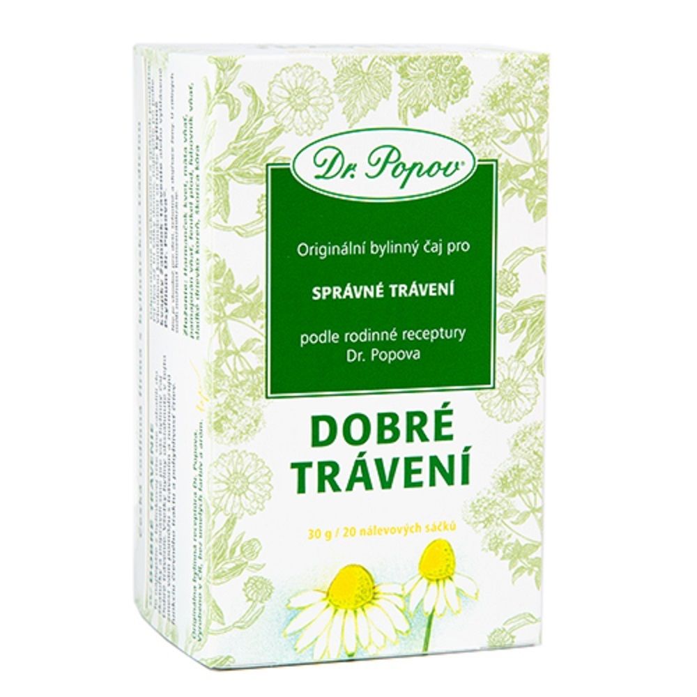 Dr. Popov Dobré trávení bylinný čaj 20x1