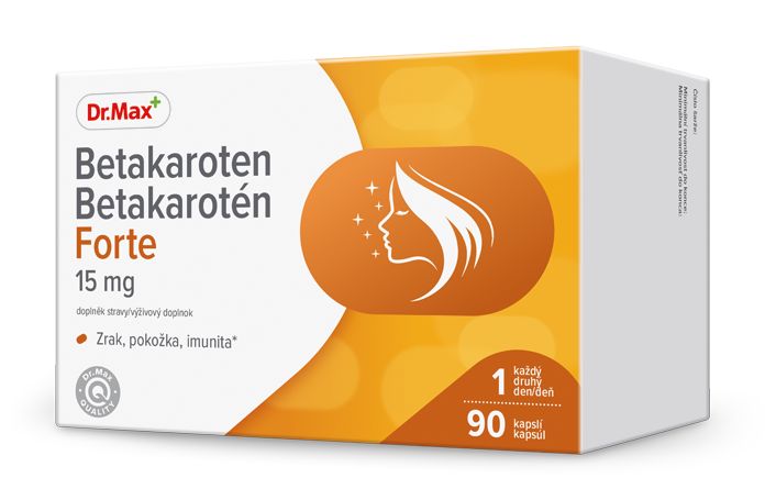 Dr.Max Betakaroten Forte 15 mg 90 kapslí Dr.Max