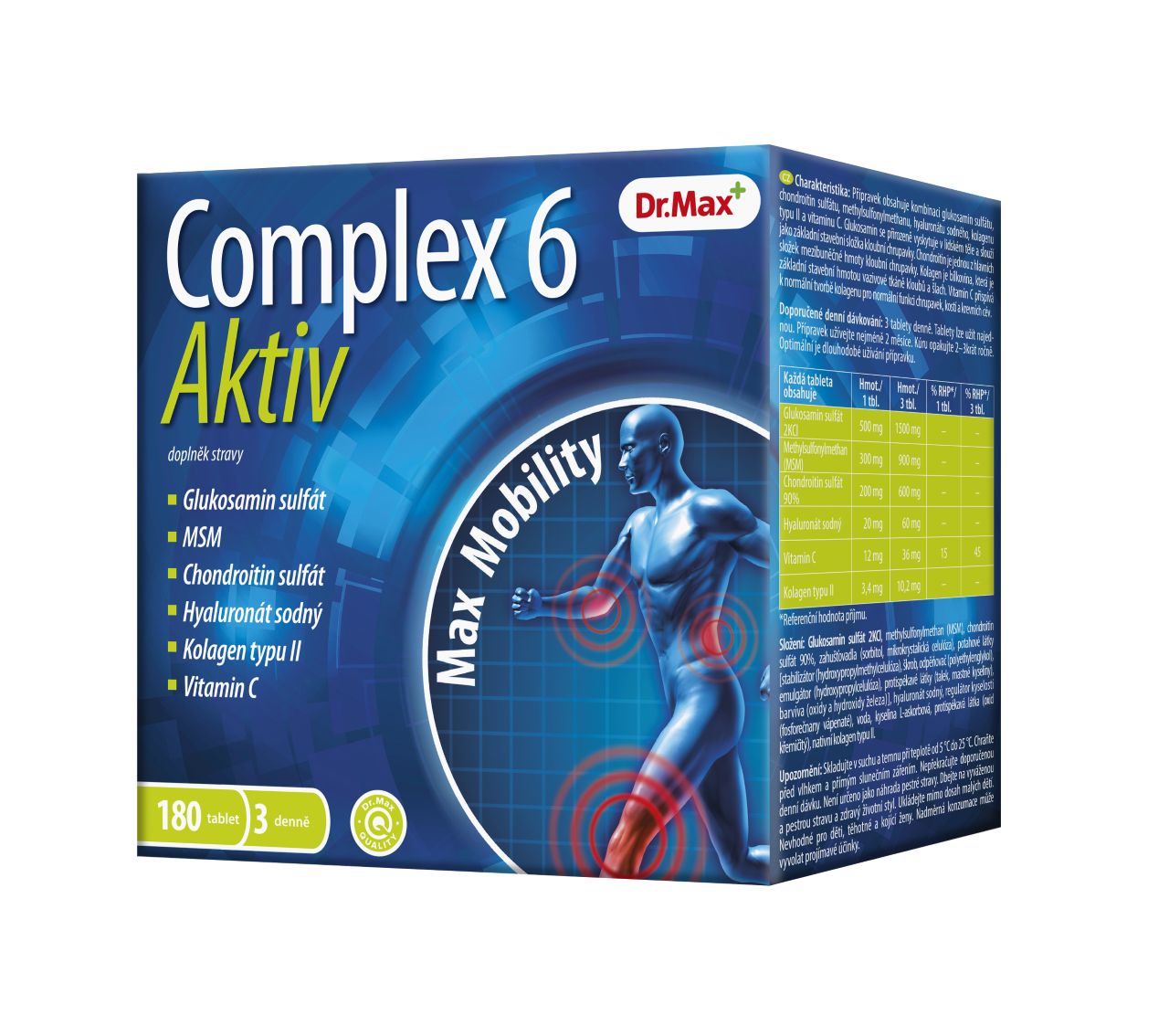 Dr.Max Complex 6 Aktiv 180 tablet Dr.Max