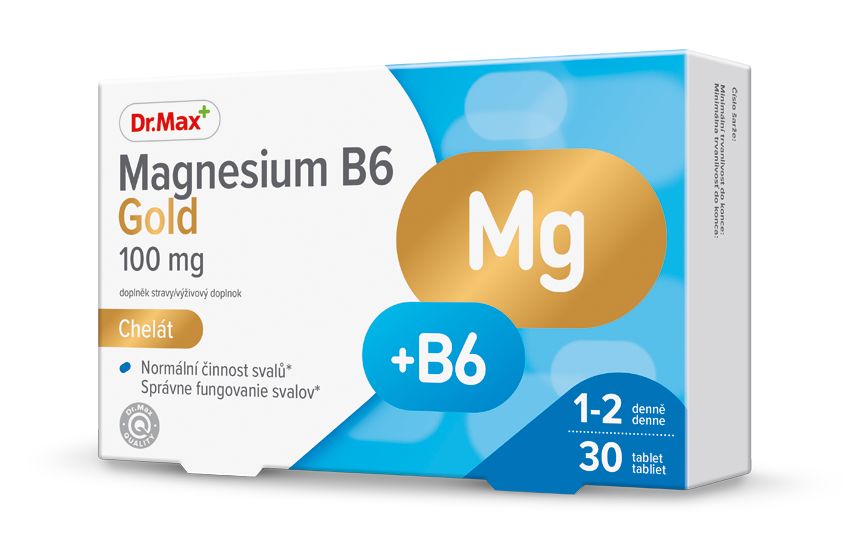 Dr.Max Magnesium B6 Gold 100 mg 30 tablet Dr.Max