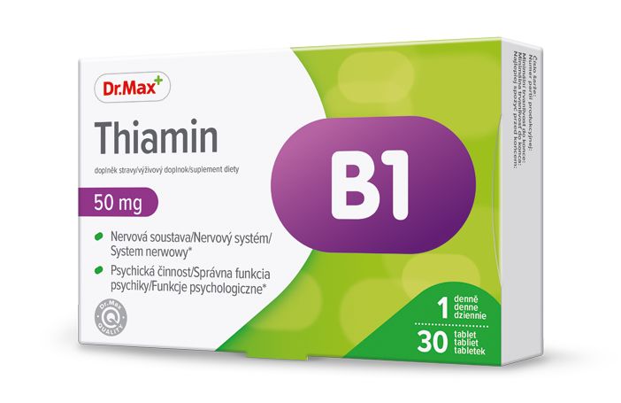 Dr.Max Thiamin B1 50 mg 30 tablet Dr.Max