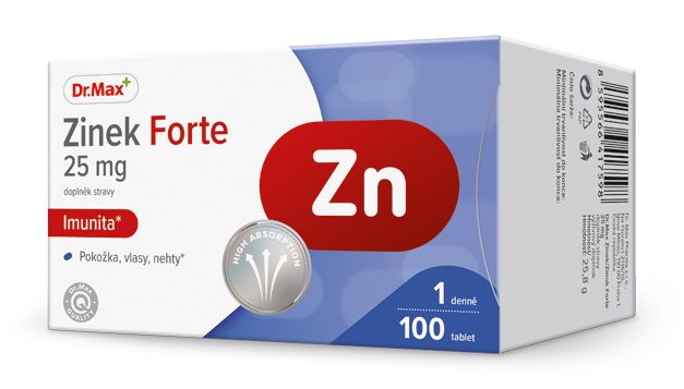 Dr.Max Zinek 25 mg 100 tablet Dr.Max