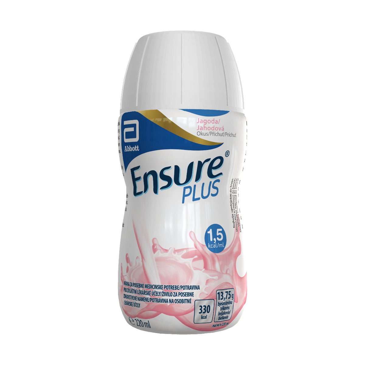 Ensure Plus příchuť jahoda 4x220 ml Ensure