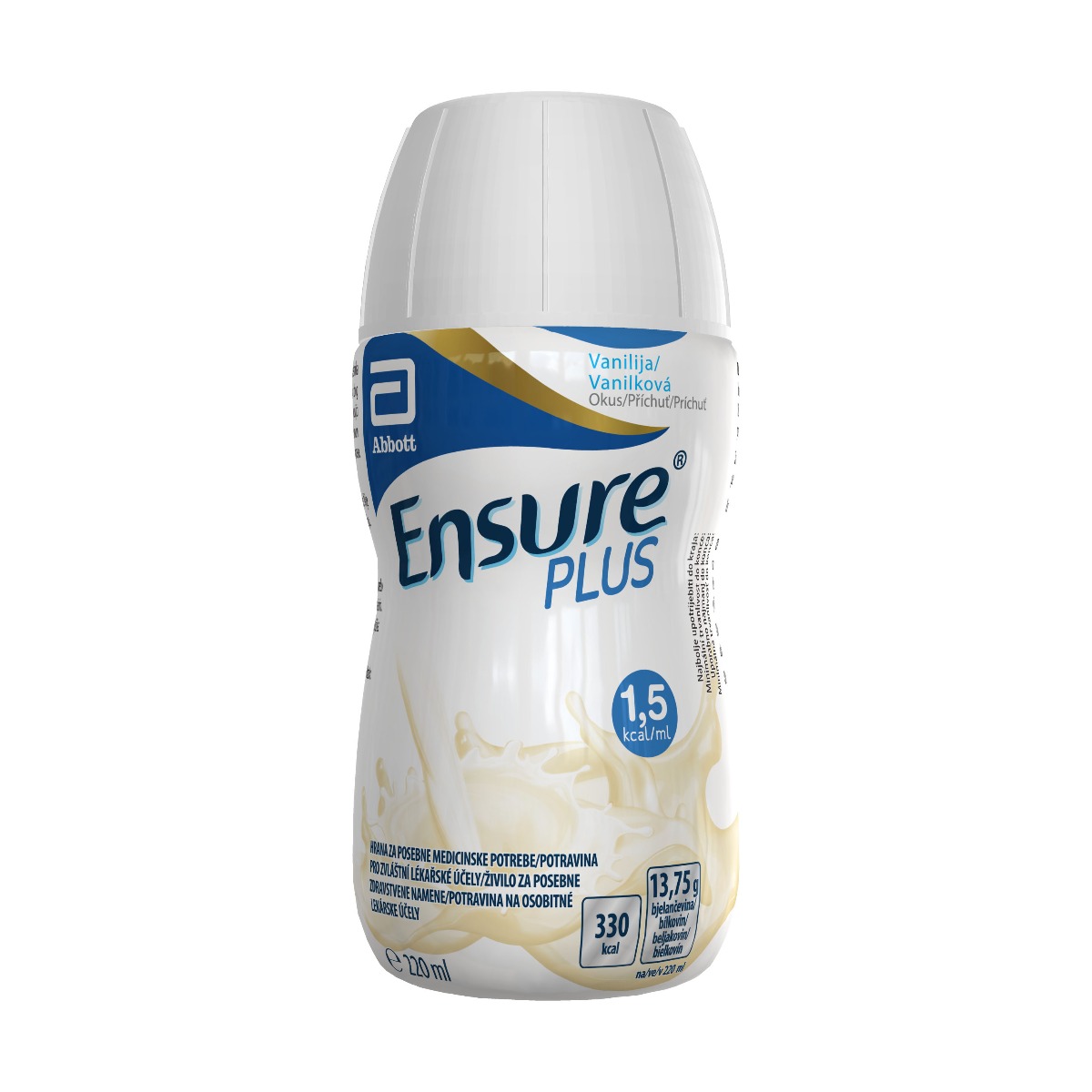 Ensure Plus příchuť vanilka 4x220 ml Ensure