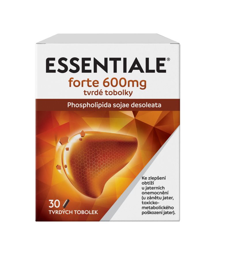 Essentiale forte 600 mg 30 tvrdých tobolek Essentiale