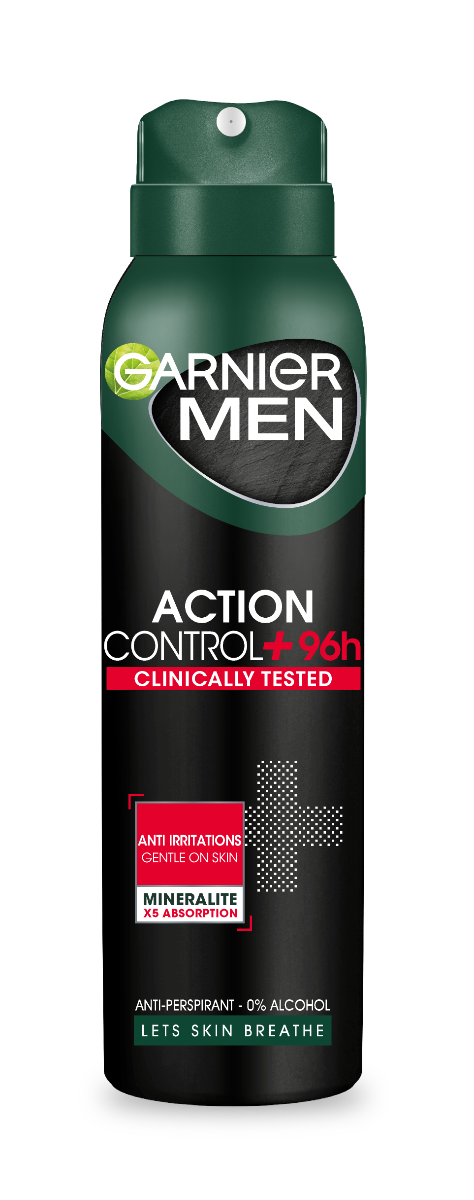 Garnier Men Mineral Action Control antiperspirant pro muže sprej 150 ml Garnier