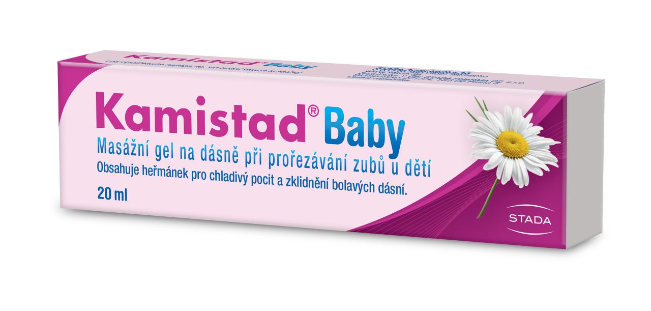Kamistad Baby gel na dásně 20 ml Kamistad