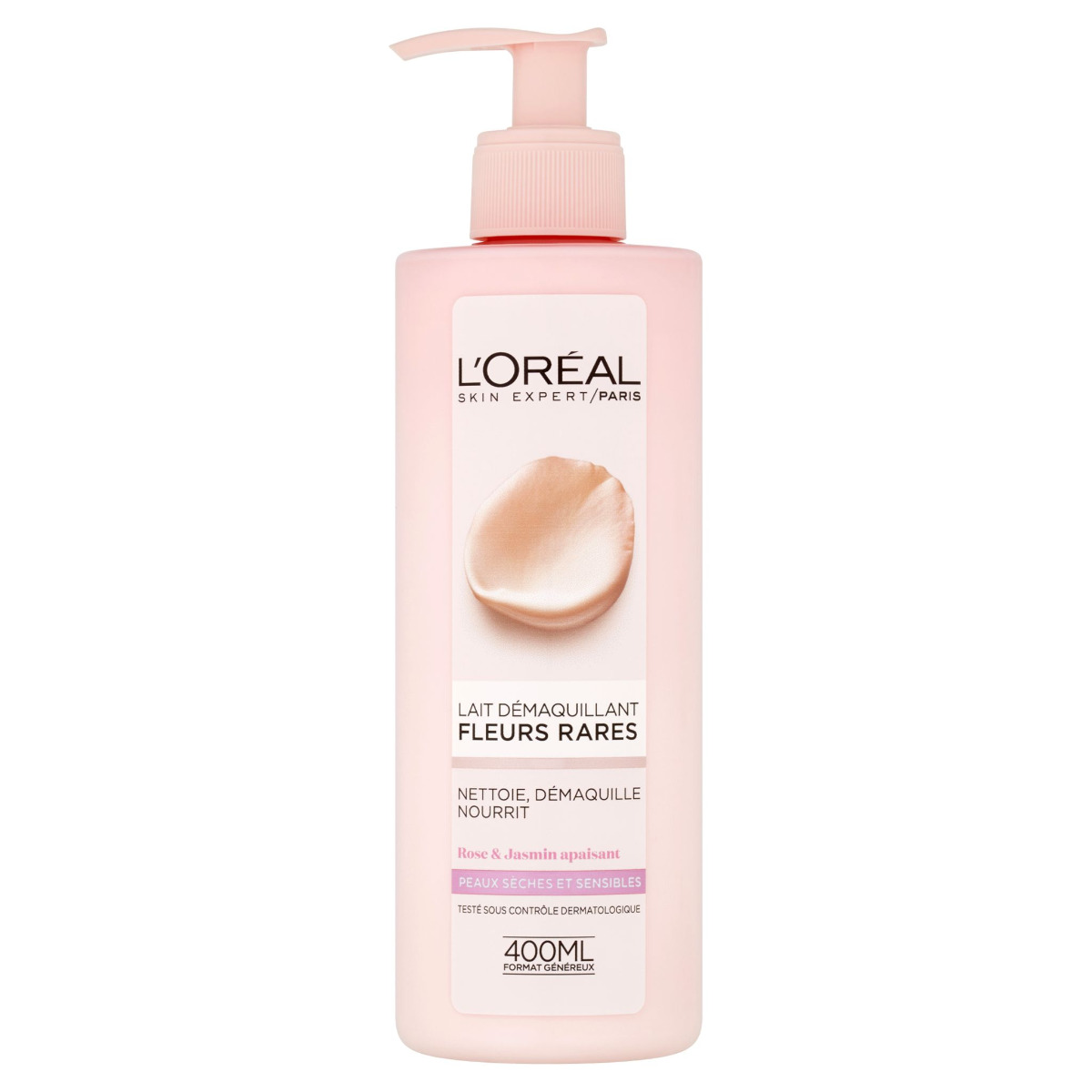 Loréal Paris Precious Flowers odličovací mléko pro suchou a citlivou pleť 400 ml Loréal Paris