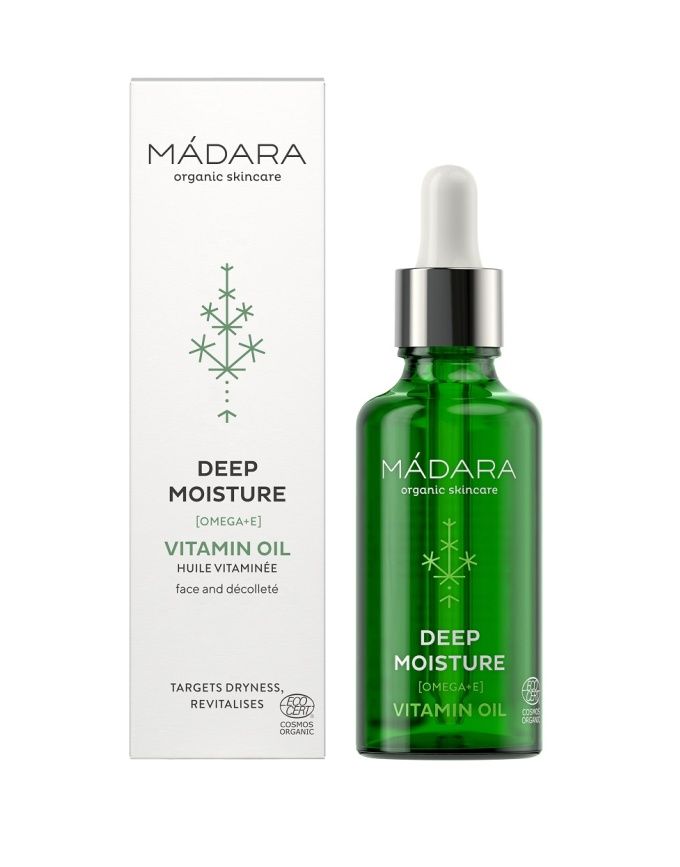 MÁDARA DEEP MOISTURE hloubkově hydratační vitaminový pleťový olej 50 ml MÁDARA