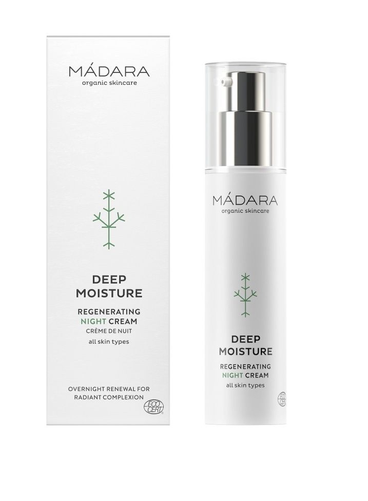 MÁDARA DEEP MOISTURE regenerační noční krém 50 ml MÁDARA