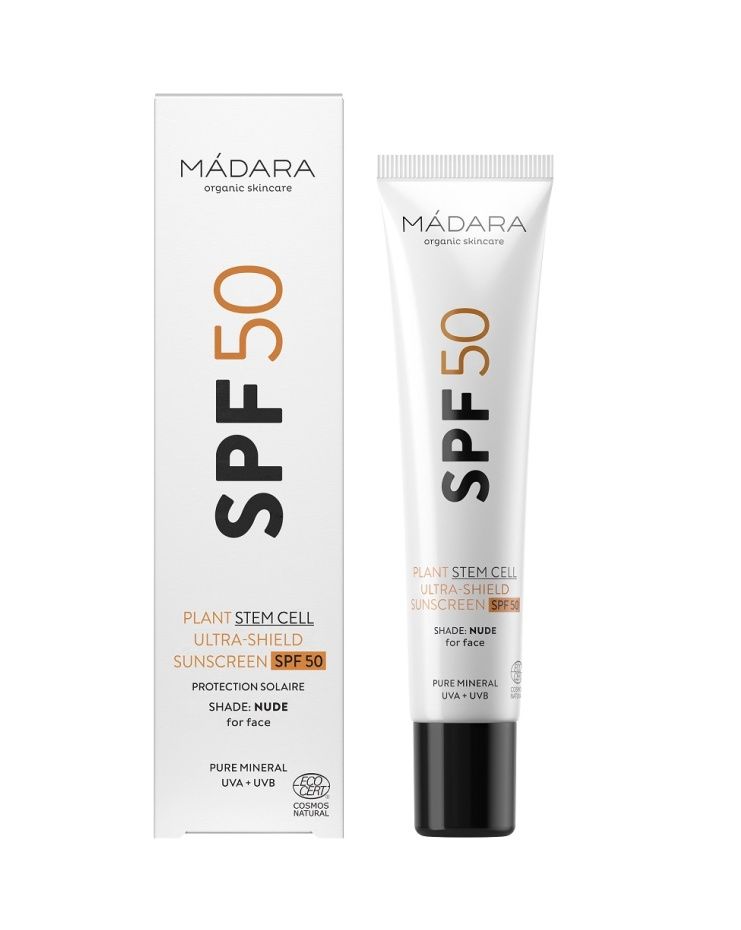 MÁDARA Opalovací krém s obsahem rostlinných kmenových buněk SPF50 40 ml MÁDARA